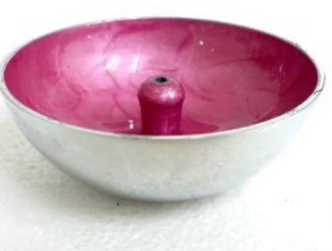 Round Aluminium Incense Holder