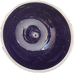 Round Aluminium Incense Holder