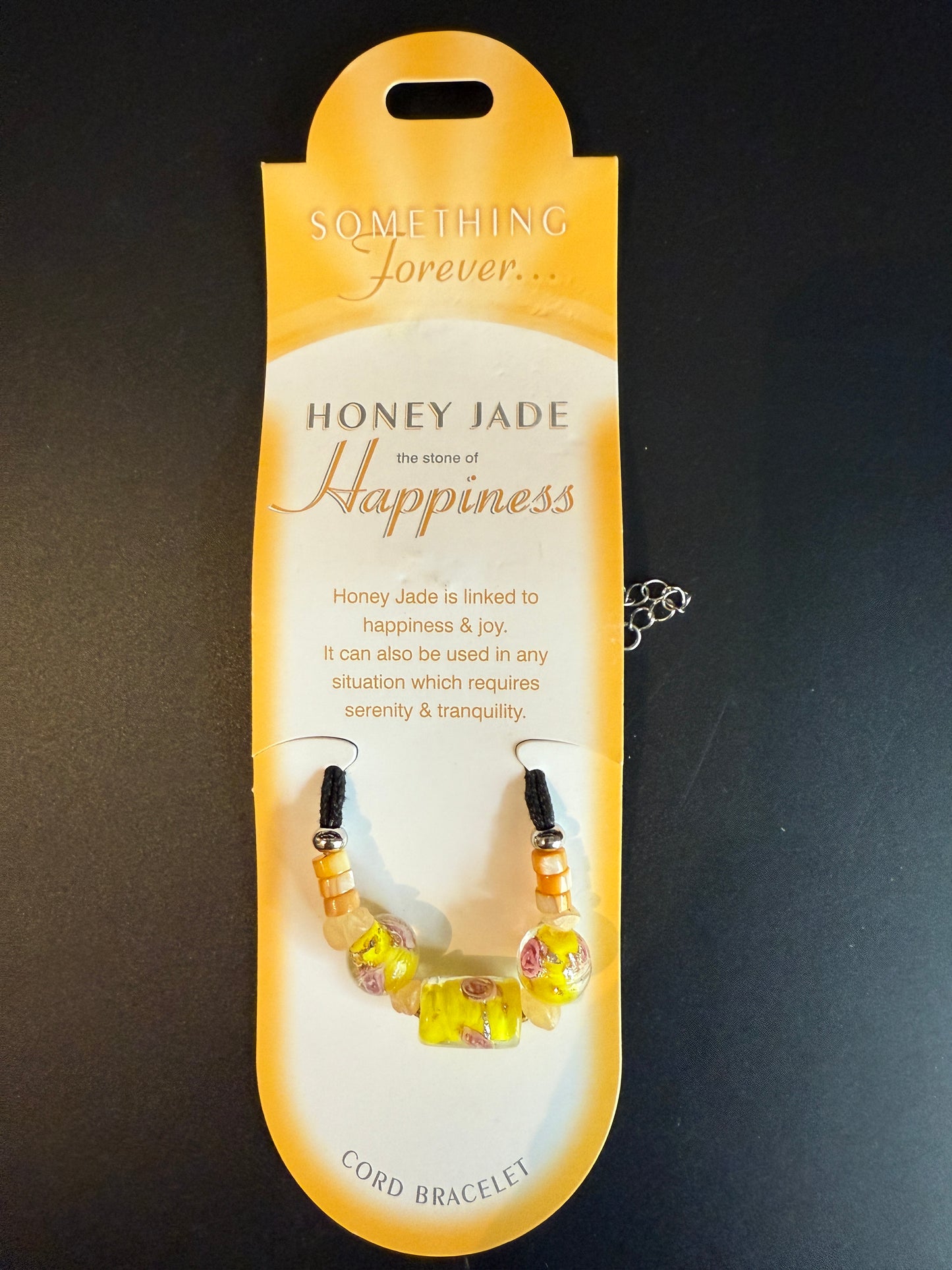 Something Forever Gemstone Cord Bracelet
