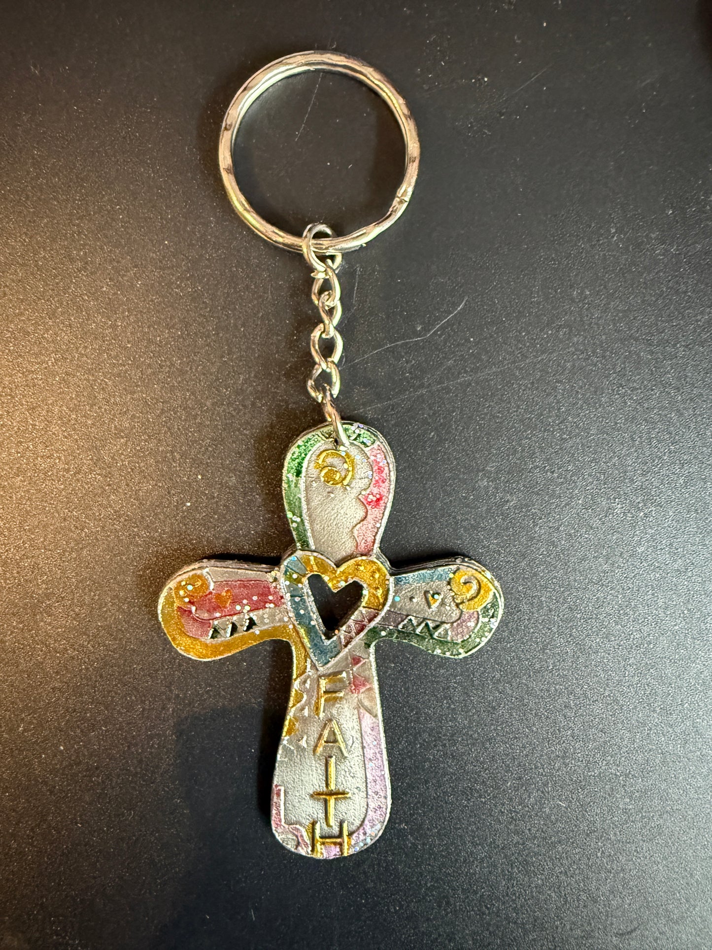 Pewter Keychain