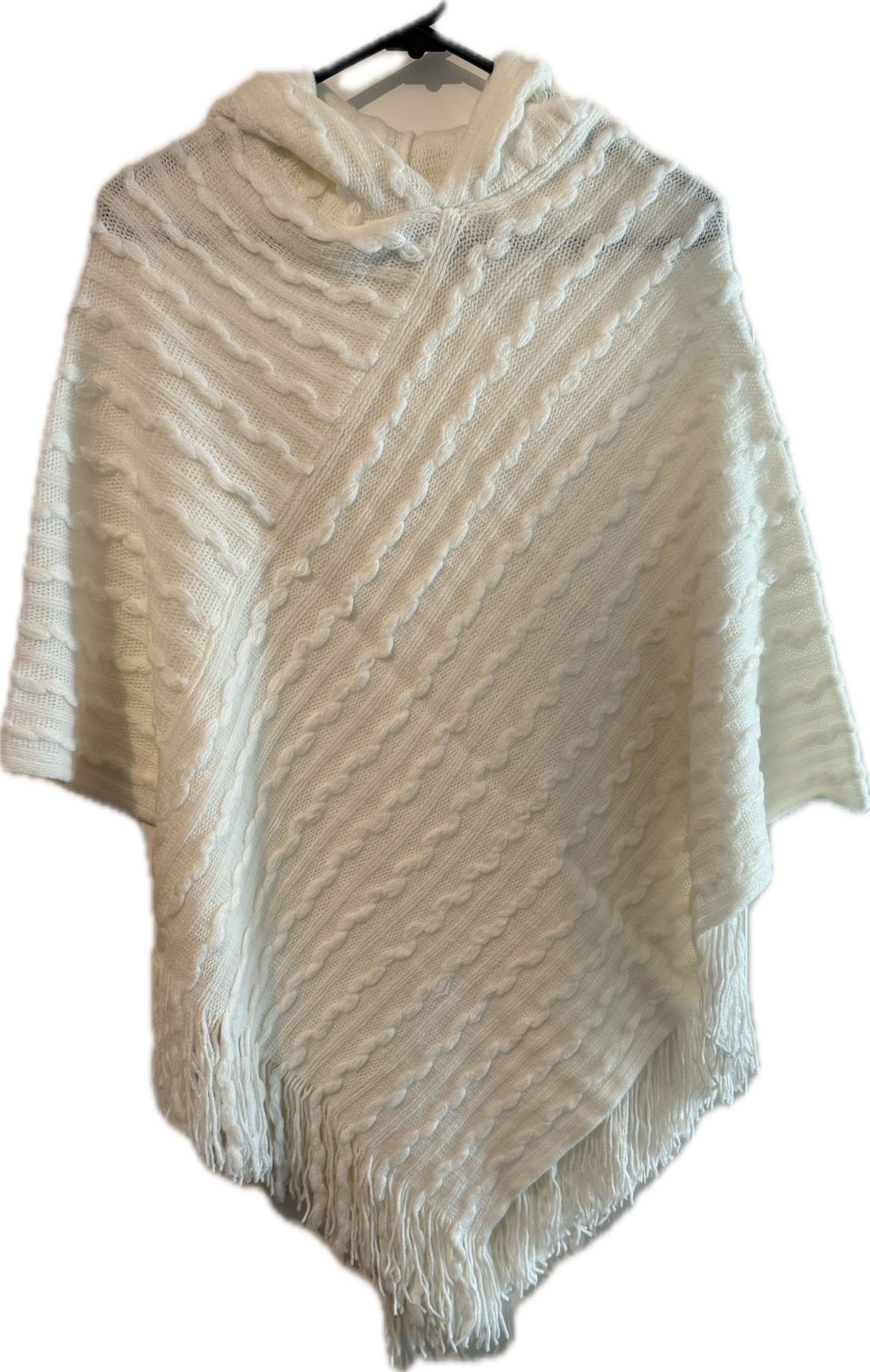 *Poncho with Hoodie