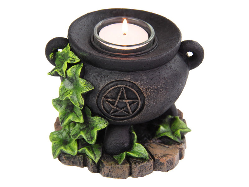 *Witches Cauldron Tea Light Holder