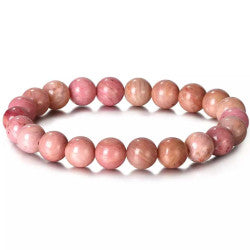 Beaded Bracelet Rhodonite