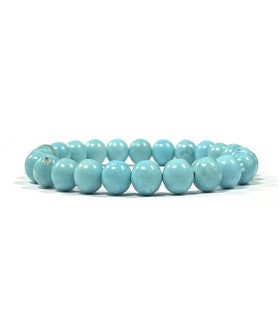 Turquoise Magnesite Beaded Bracelet
