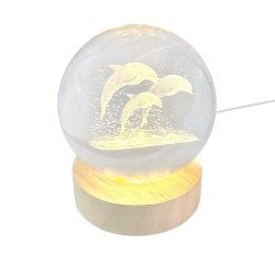 3D Creative Visualization Globe Lamp