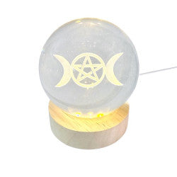 3D Creative Visualization Globe Lamp