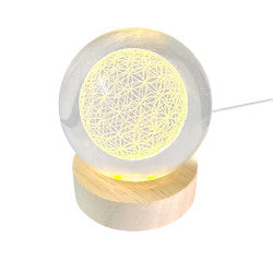 3D Creative Visualization Globe Lamp