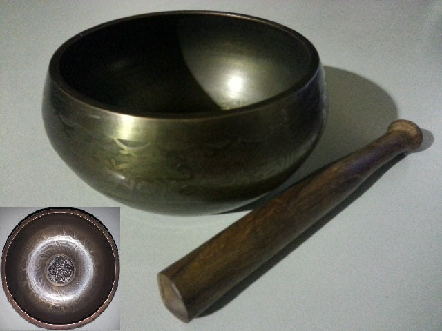 Brass Hand Tuned Tibetan Singing Bowl