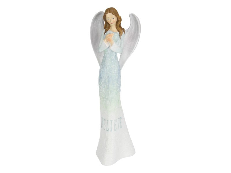 Blue Angel with Believe Heart