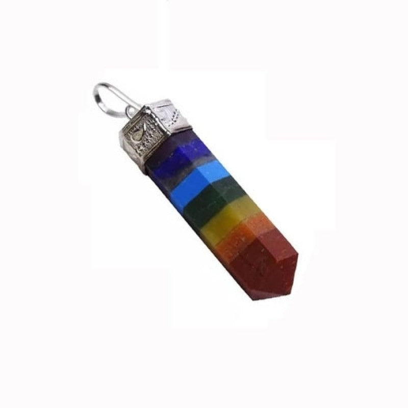 Seven Chakra Healing Gemstone Pendant