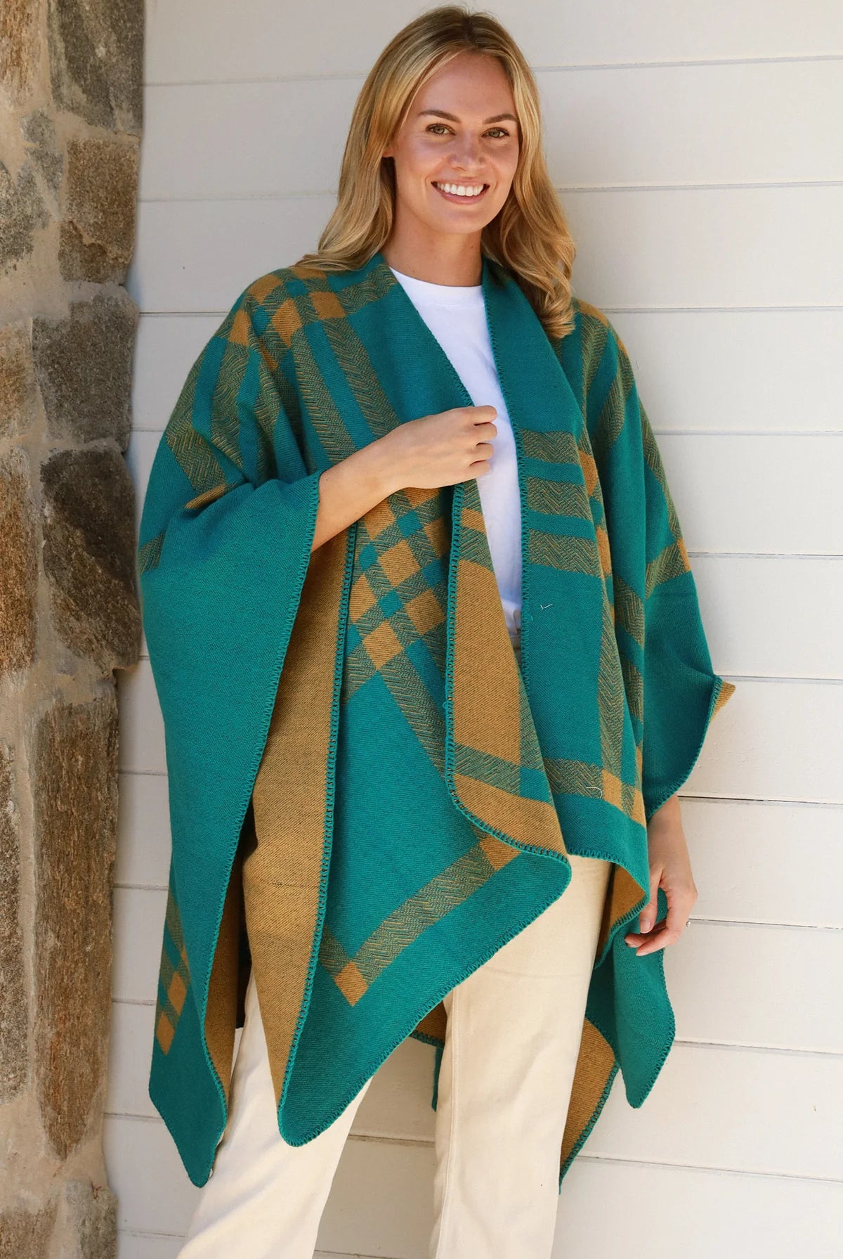 Winter Caper Poncho