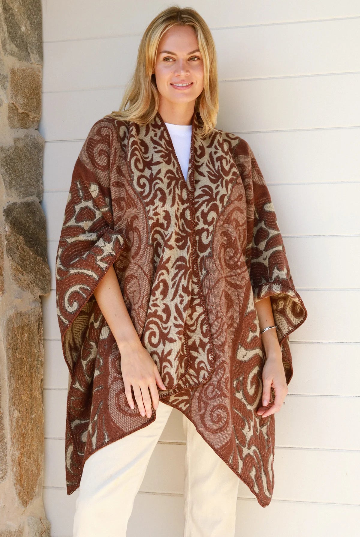 Winter Caper Poncho