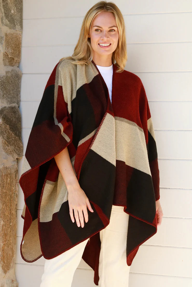 Winter Caper Poncho