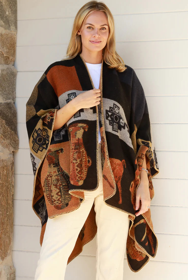 Winter Caper Poncho