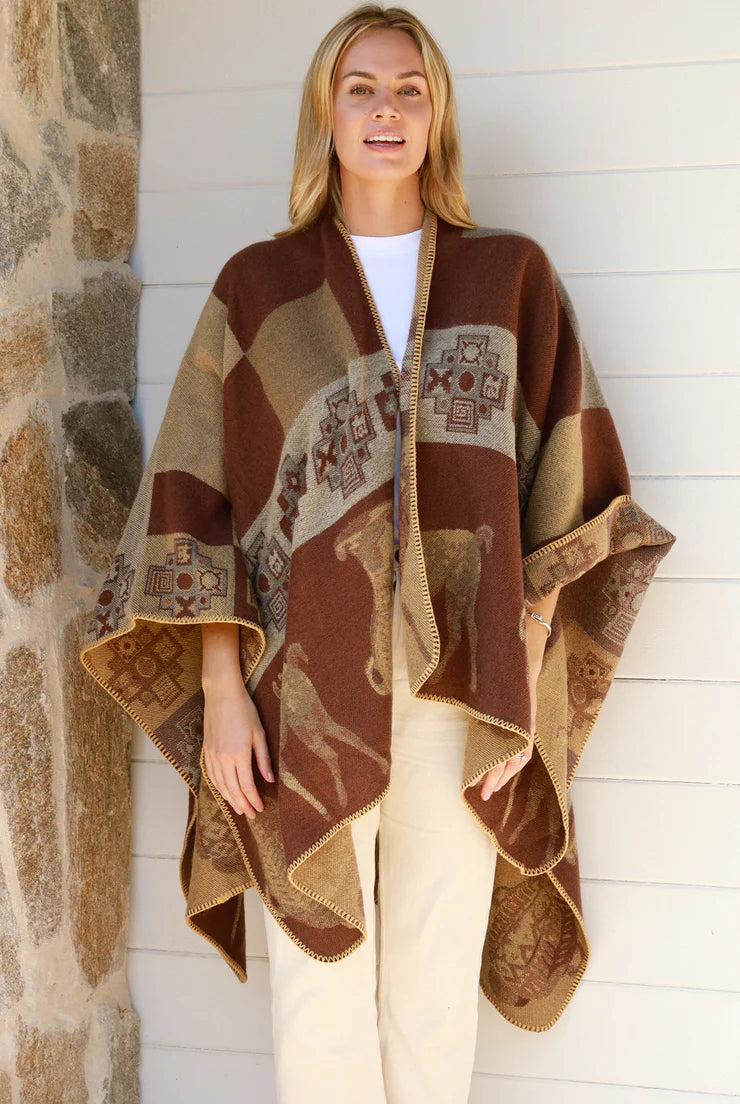 Winter Caper Poncho