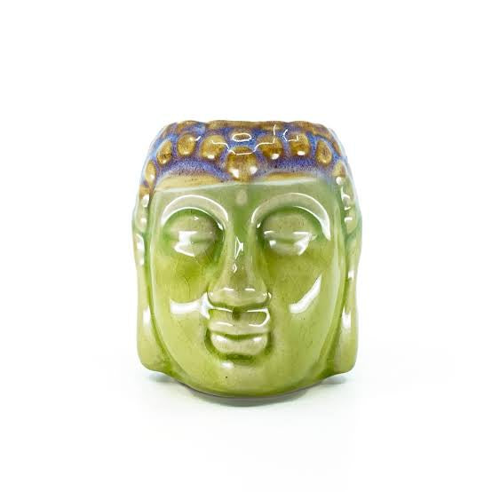 Ceramic Multi-Colour Buddha Oil Burner