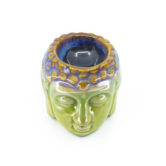 Ceramic Multi-Colour Buddha Oil Burner