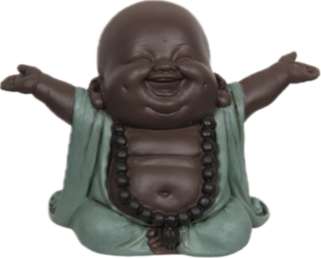 Happy Little Buddha Figurines