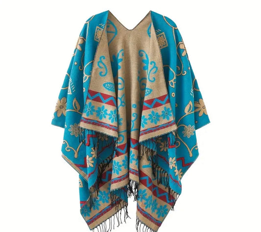 Winter Caper Poncho