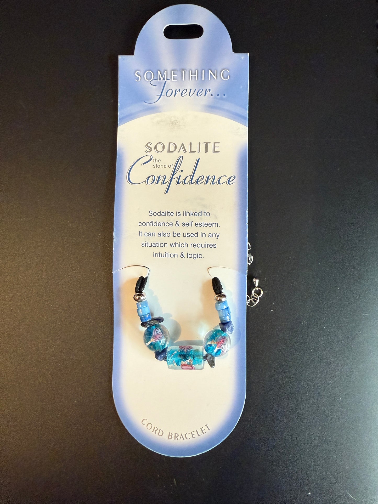 Something Forever Gemstone Cord Bracelet