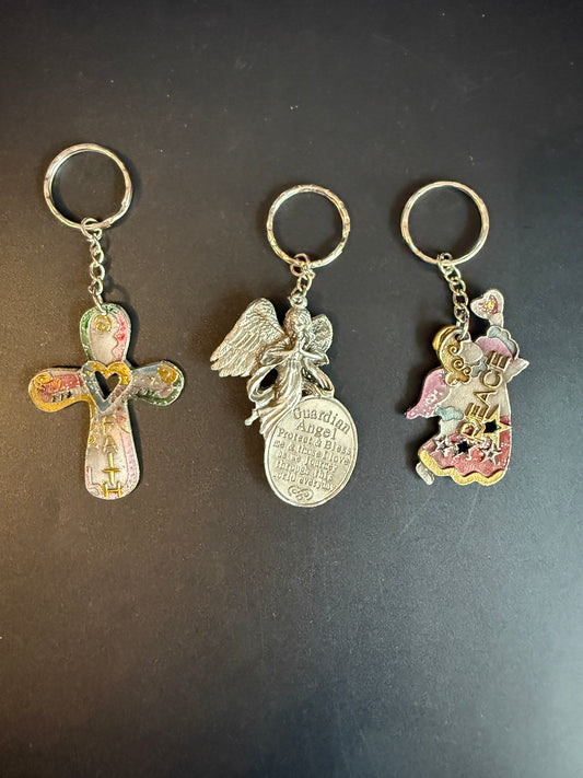 Pewter Keychain