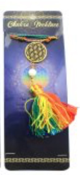 Chakra Symbol Necklace on Gift Card