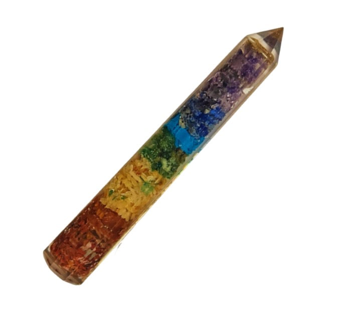 7 Chakra Orgonite Generator Wand