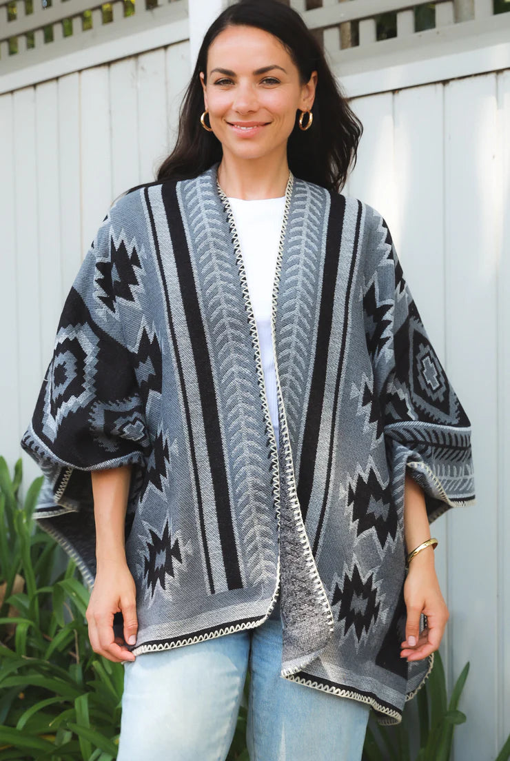 Winter Caper Poncho