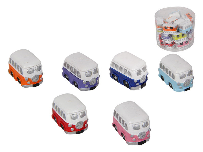 Mini Retro Combi Van Figurines