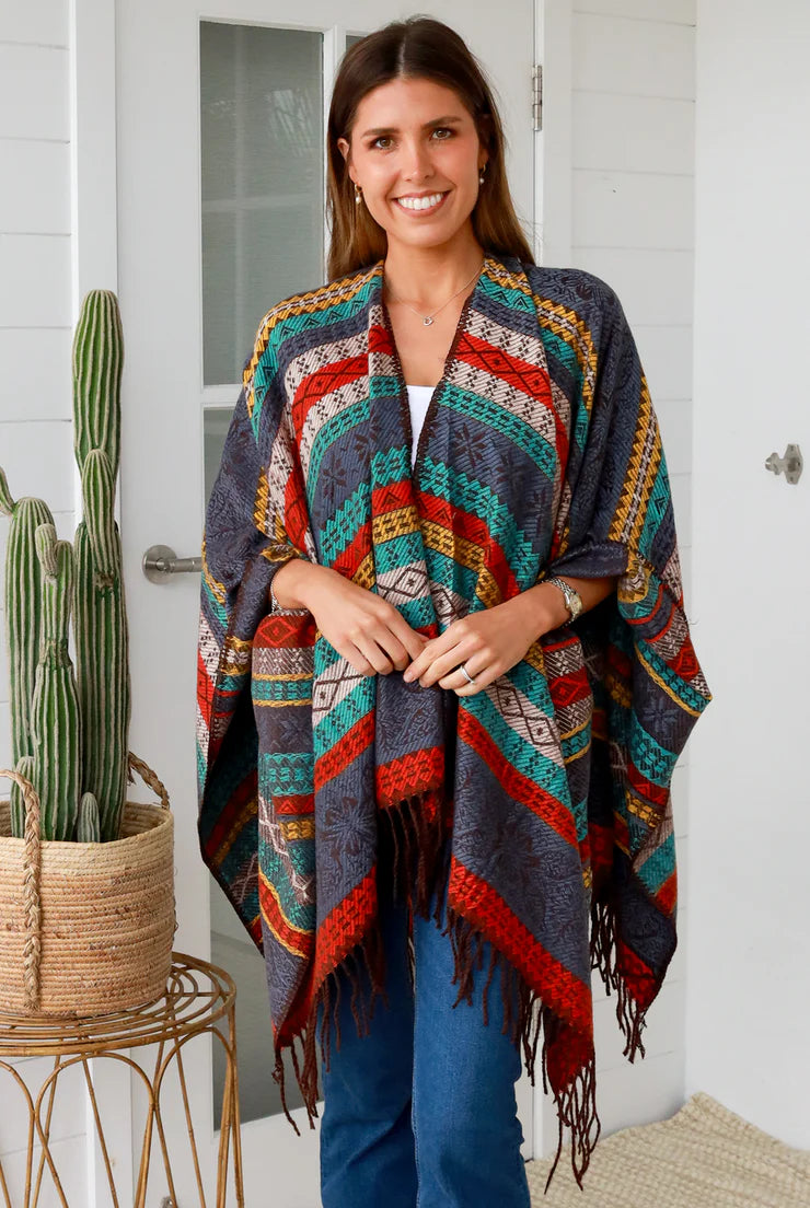 Winter Caper Poncho