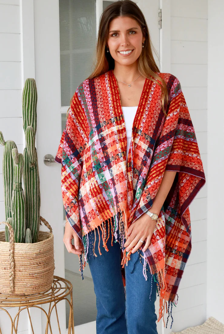 Winter Caper Poncho