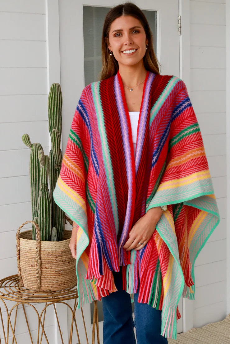 Winter Caper Poncho