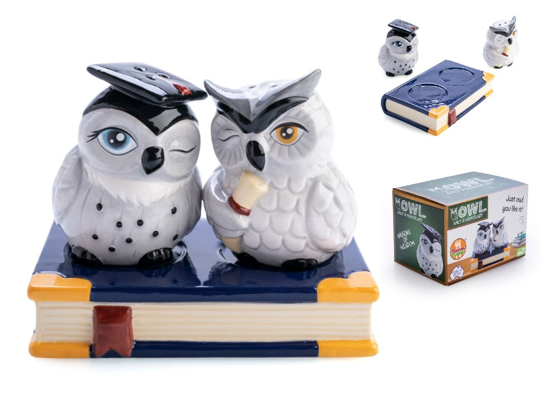 Owl Salt & Pepper Shakers