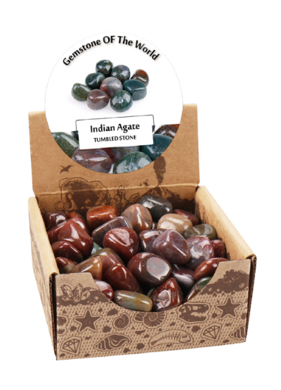 Indian Agate Tumble Stones