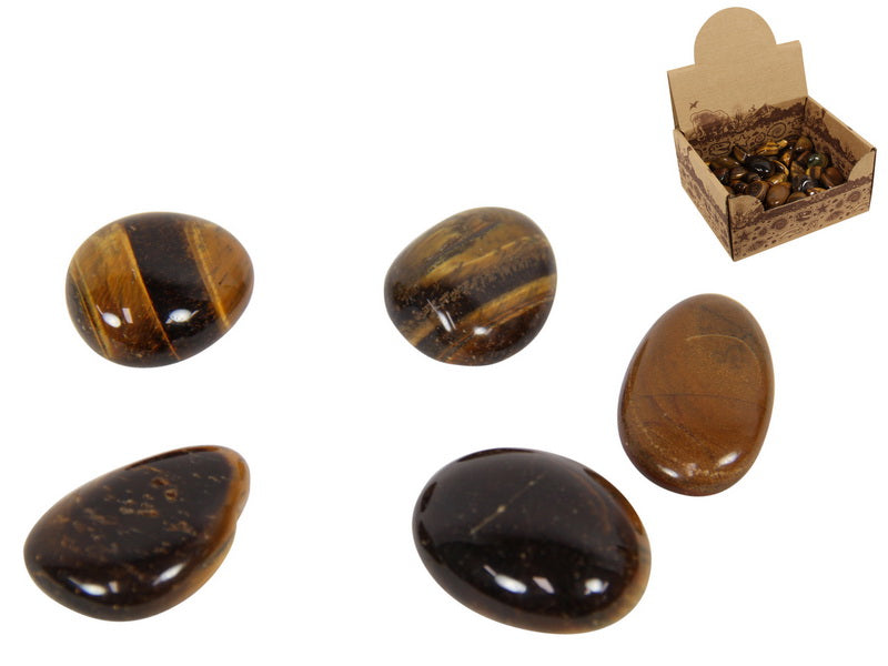 Tiger Eye Tumbled Gemstones