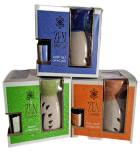 ZEN AROMA OIL BURNER SET