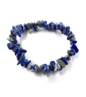 Lapis Lazuli Chrystal Chip Bracelet