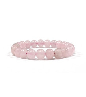 Beaded Bracelet Rose Quartz