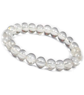 Beaded Bracelet Clear Quartz