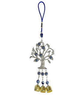 *Evil Eye Metal Tree Bell