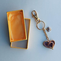 *Heart or Butterfly Keyring