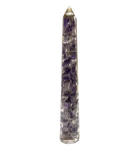 Amethyst Orgone Generator Point