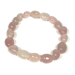 Rose Quartz Nugget Bracelet