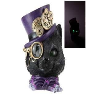 Cat with Purple Top Hat