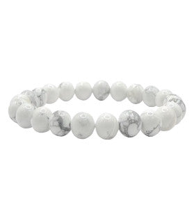 Beaded Bracelet Howlite