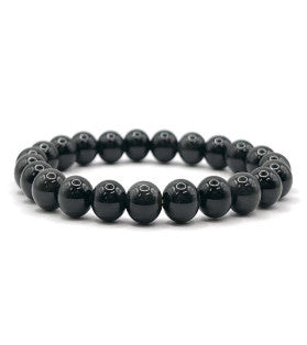 Beaded Bracelet Black Agate