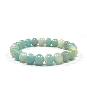 Beaded Bracelet Blue Amazonite