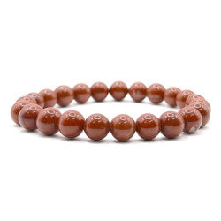 Red Jasper Beaded Bracelet